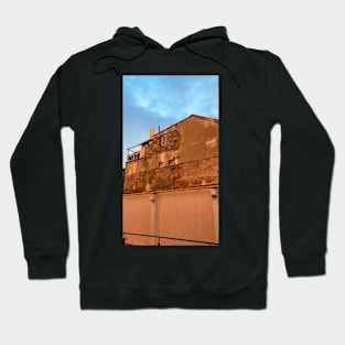 Golden sunset on the house Hoodie